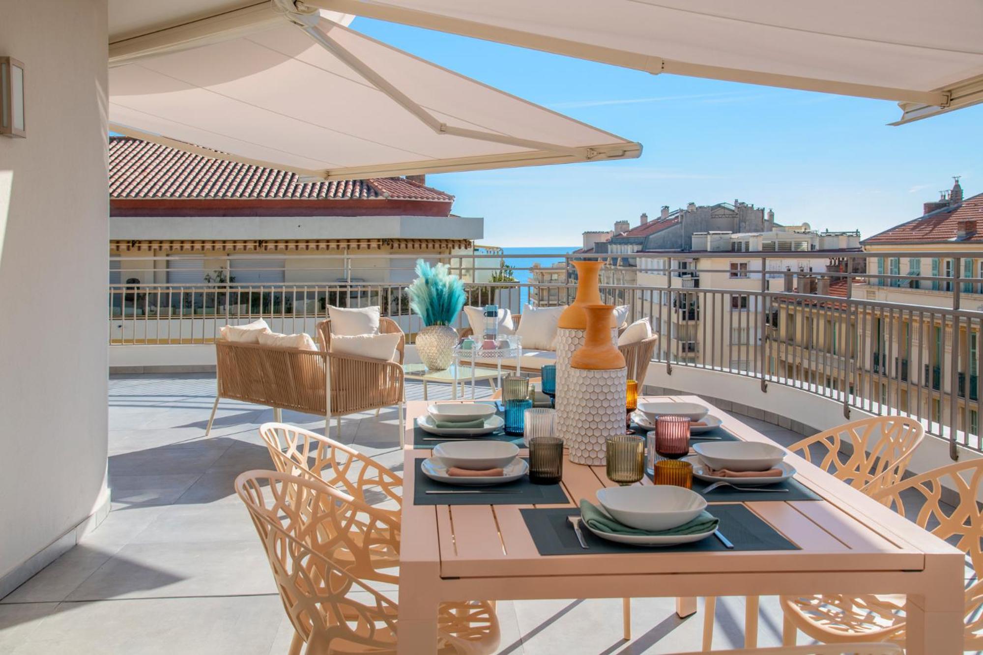Residence Hoteliere Chambord Au Coeur De Menton - Entierement Renovee ภายนอก รูปภาพ