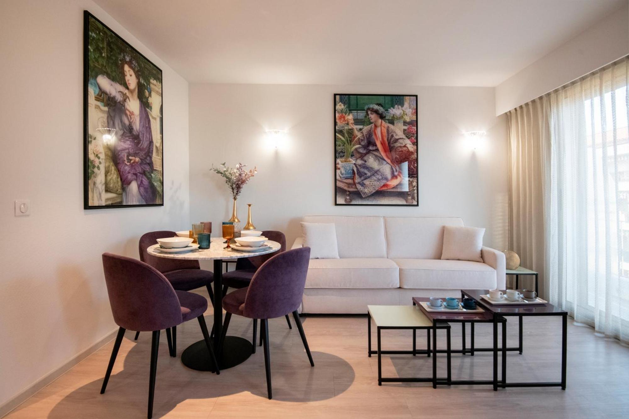 Residence Hoteliere Chambord Au Coeur De Menton - Entierement Renovee ภายนอก รูปภาพ